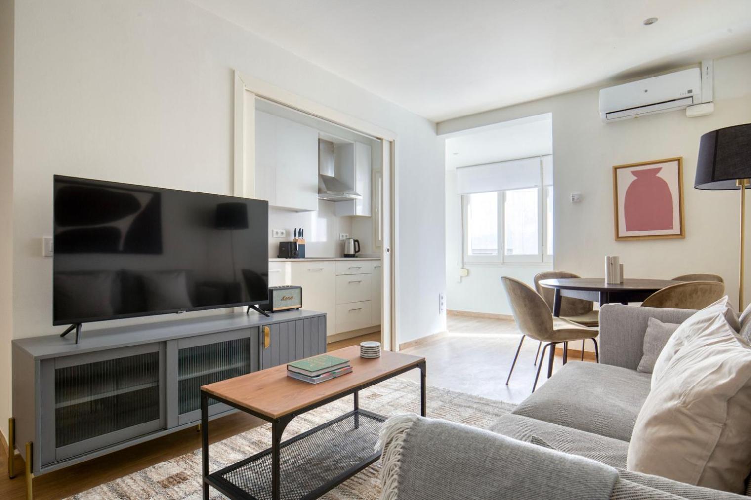 Blueground Sarria Furnished W Full Kitchen Bcn-132 Appartement Barcelone