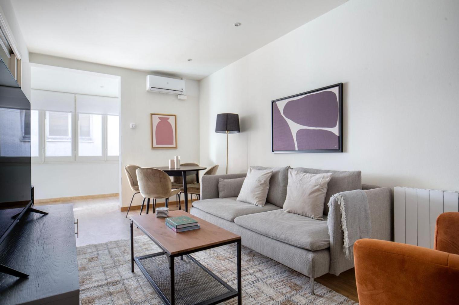 Appartement Blueground Sarria Furnished W Full Kitchen Bcn-132